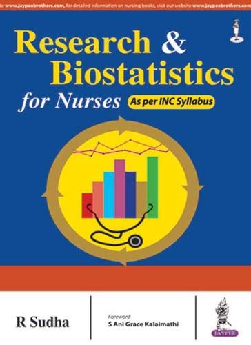 RESEARCH & BIOSTATISTICS FOR NURSES AS PER INC SYLLABUS 1ST/2026 - R SUDHA