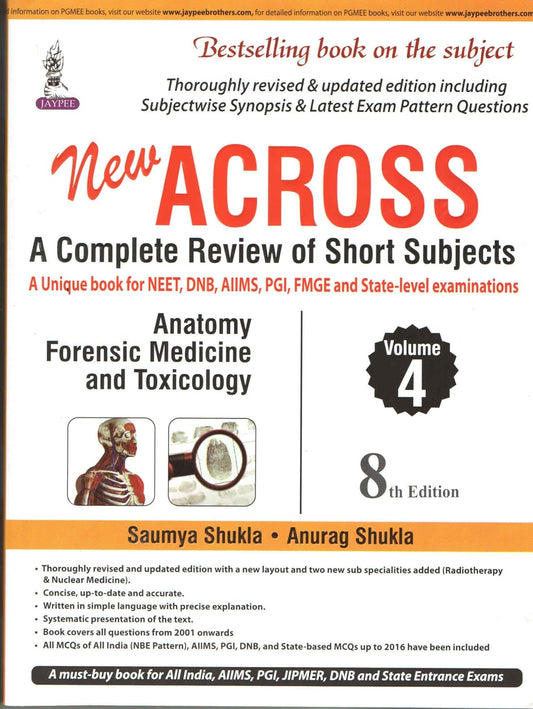 NEW ACROSS A COMPLETE REVIEW OF SHORT SUBJECTS VOL.4 8TH/2017 - SAUMYA SHUKLA
