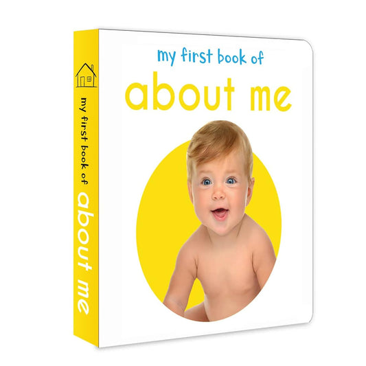 MY FIRST BOOK OF ABOUT ME: FIRST BOARD BOOK -  BOOKS