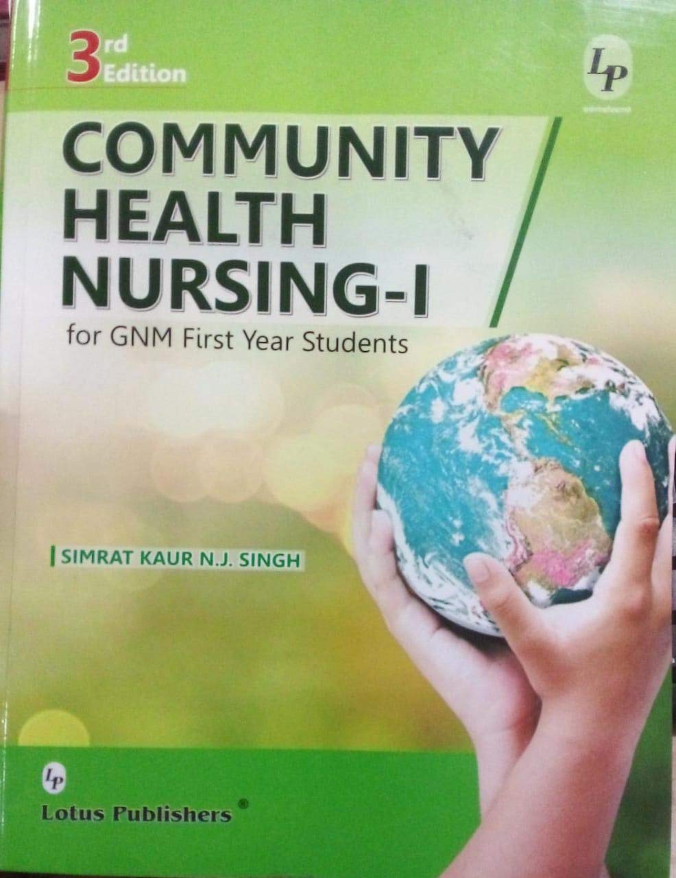 COMMUNITY HEALTH NURSING-1 FOR GNM FIRST YEAR STUDENTS 3RD/2021-SIMRAT KAUR