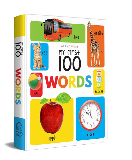 MY FIRST 100 WORDS: PADDED BOARD BOOKS -  BOOKS