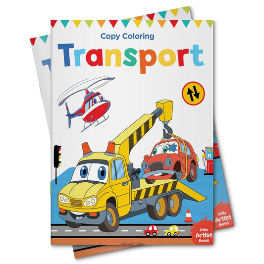 LITTLE ARTIST SERIES TRANSPORT: COPY COLOUR BOOKS -  BOOKS