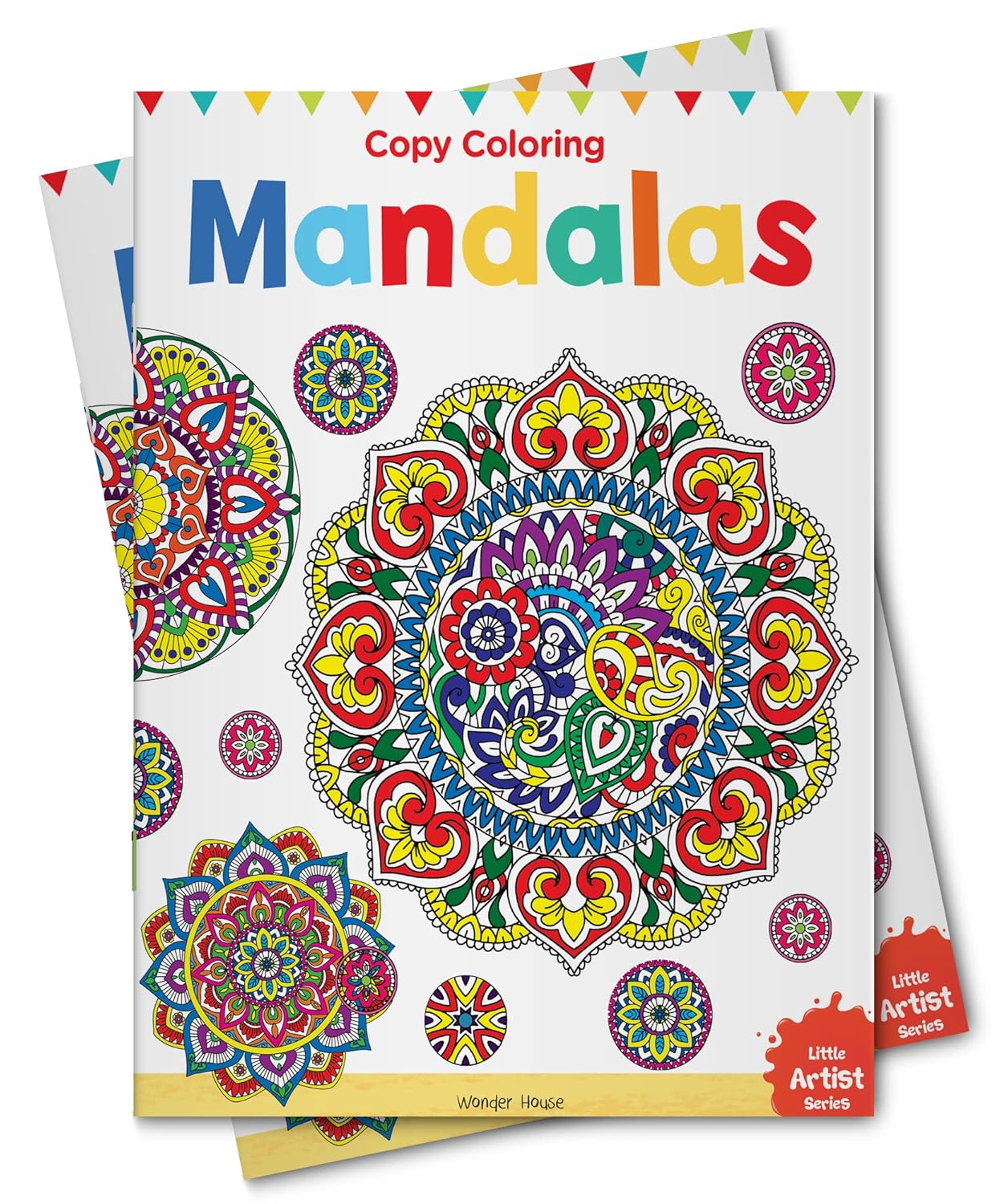 LITTLE ARTIST SERIES MANDALA: COPY COLOUR BOOKS -  BOOKS