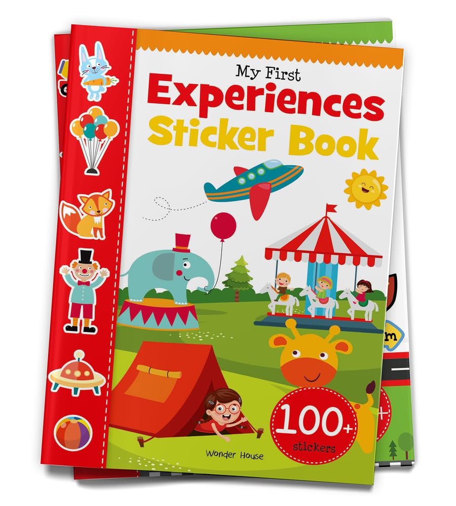 MY FIRST EXPERIENCES STICKER BOOK: MY FIRST STICKER BOOKS -  BOOKS