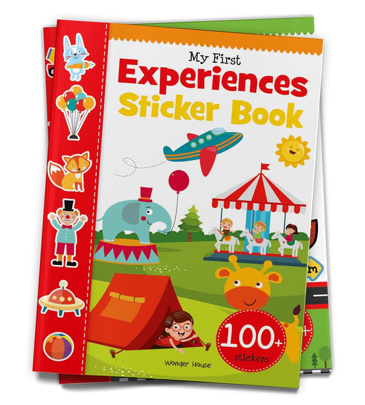 MY FIRST EXPERIENCES STICKER BOOK: MY FIRST STICKER BOOKS -  BOOKS