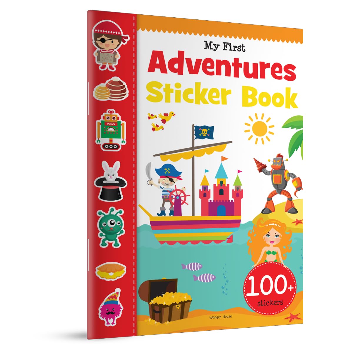 MY FIRST ADVENTURES STICKER BOOK: MY FIRST STICKER BOOKS -  BOOKS