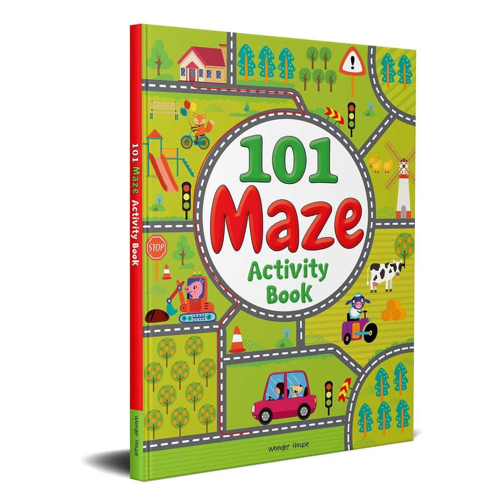 101 MAZE ACTIVITY BOOK: FUN ACTIVITY BOOK FOR CHILDREN -  BOOKS