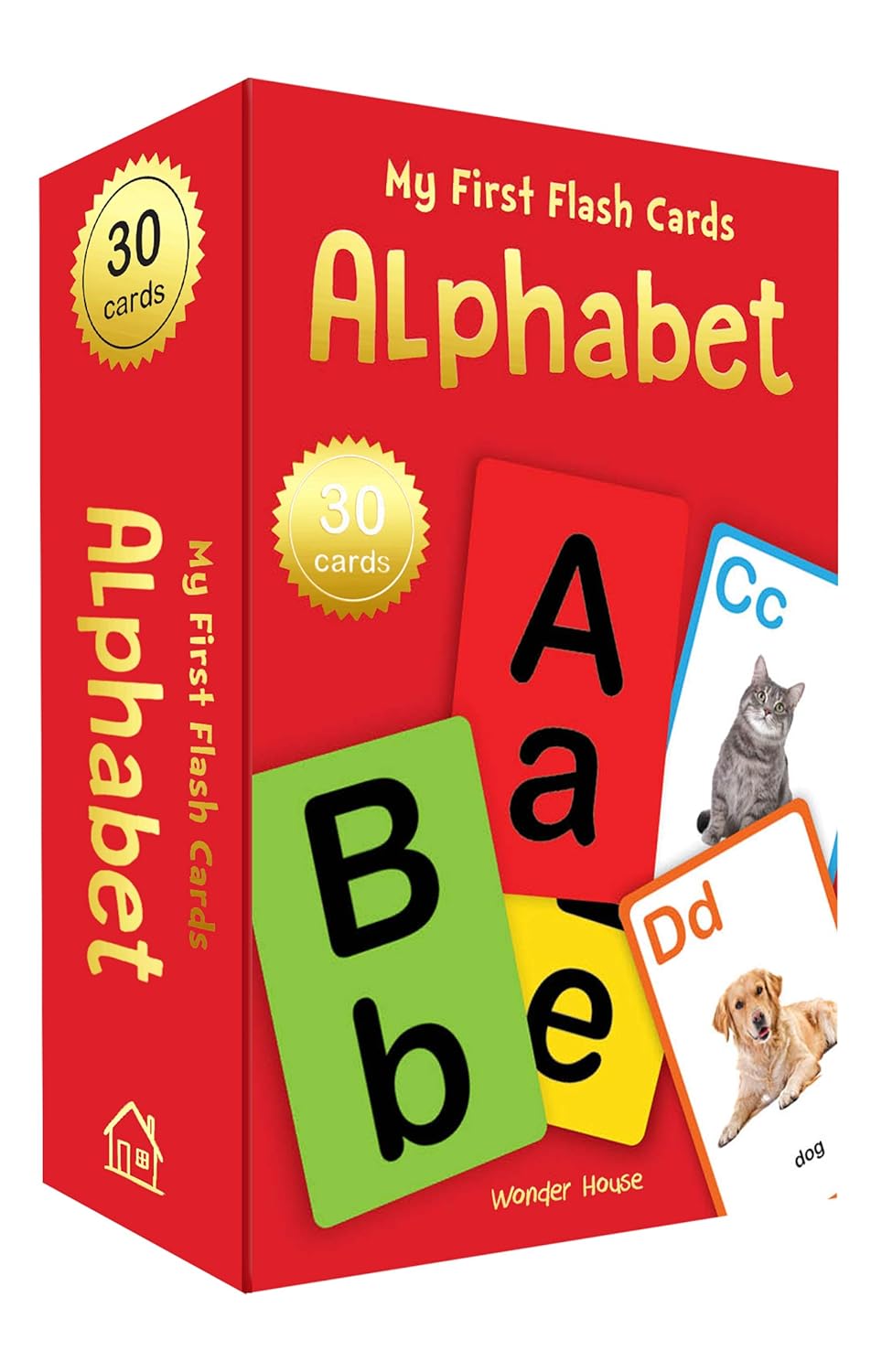 MY FIRST FLASH CARDS ALPHABET : 55 EARLY LEARNING FLASH CARDS FOR KIDS -  BOOKS