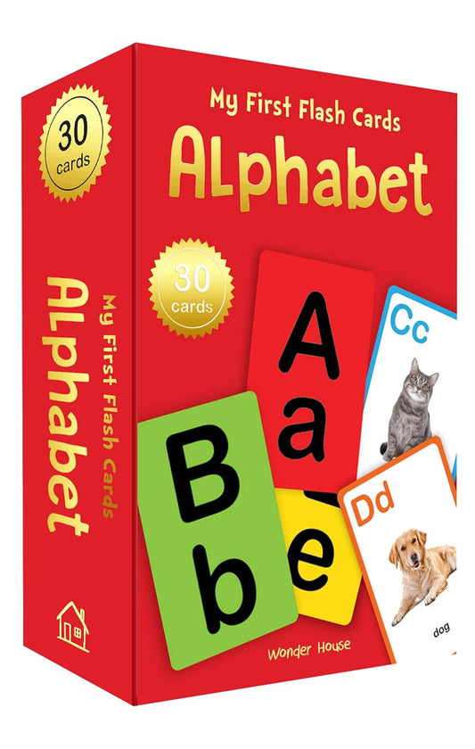 MY FIRST FLASH CARDS ALPHABET : 55 EARLY LEARNING FLASH CARDS FOR KIDS -  BOOKS