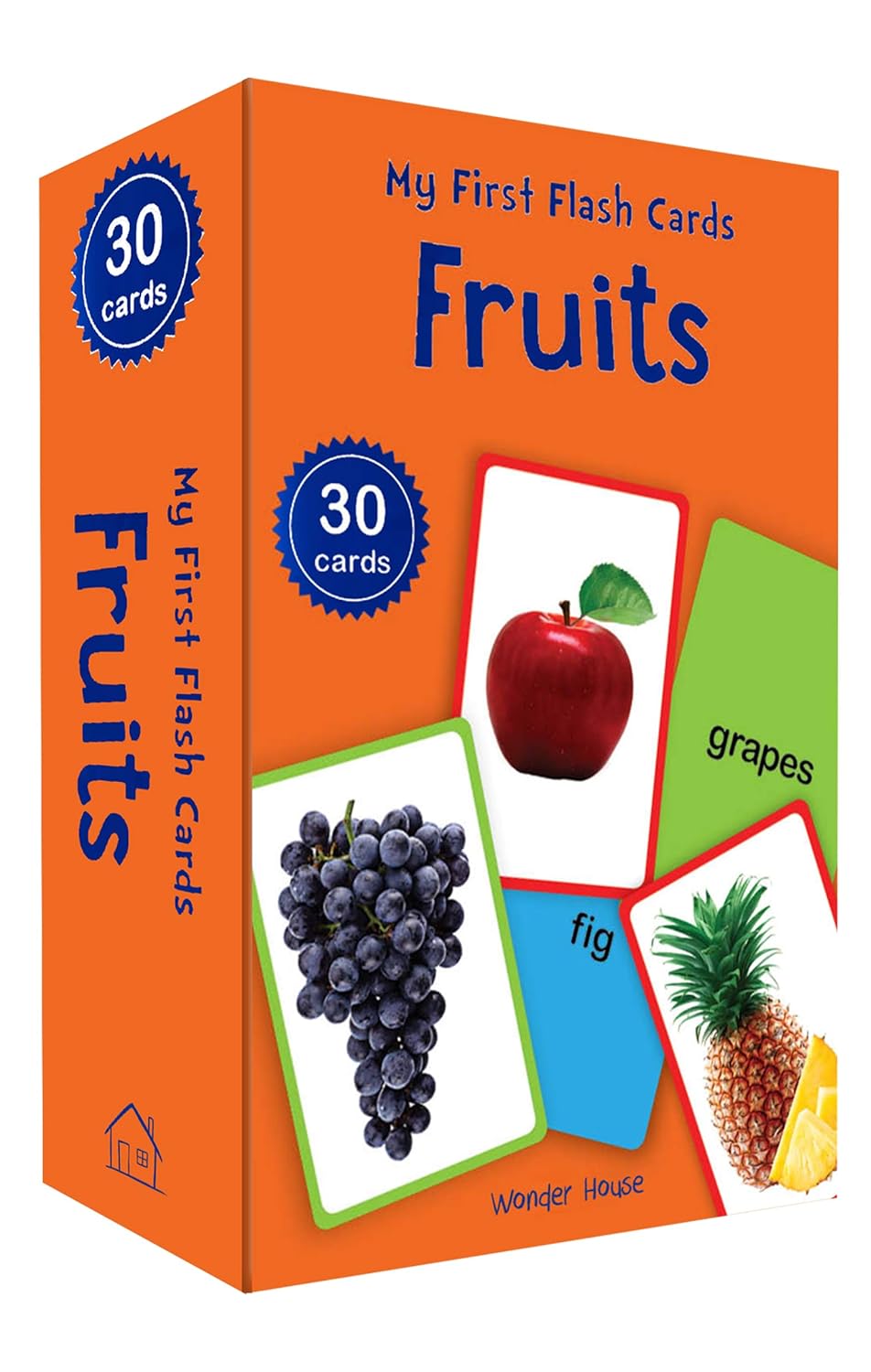 MY FIRST FLASH CARDS FRUITS : 55 EARLY LEARNING FLASH CARDS FOR KIDS -  BOOKS