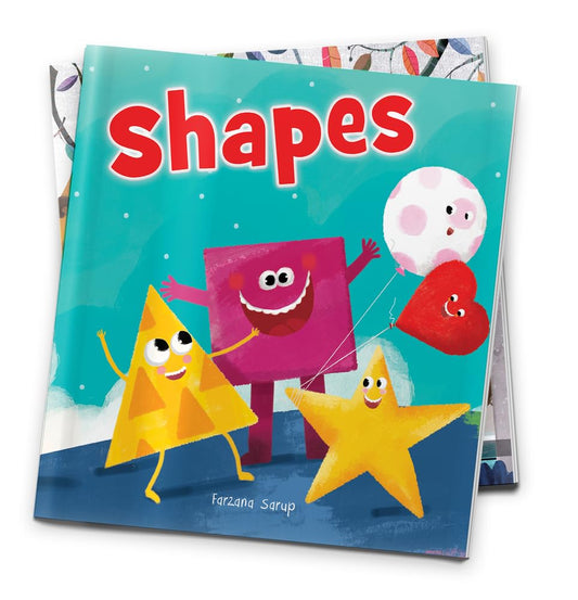 SHAPES - ILLUSTRATED BOOK ON SHAPES - FARZANA SARUP