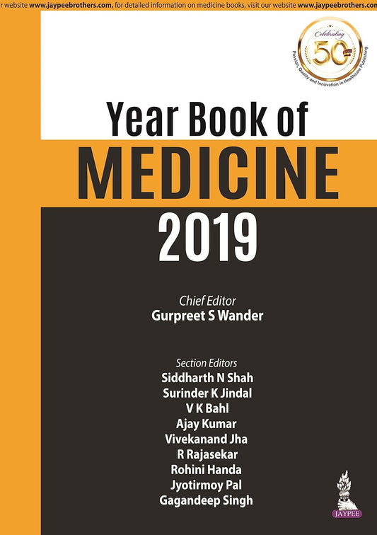 YEAR BOOK OF MEDICINE 2019 1ST/2019 - GURPREET S WANDER
