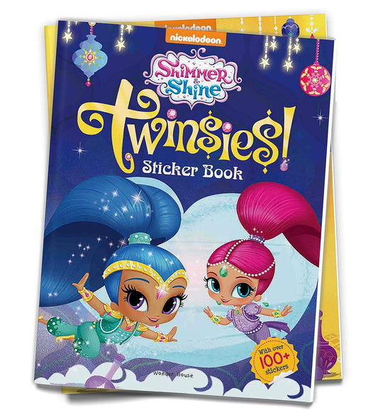 TWINSIES - STICKER BOOK FOR KIDS (SHIMMER AND SHINE) -  BOOKS