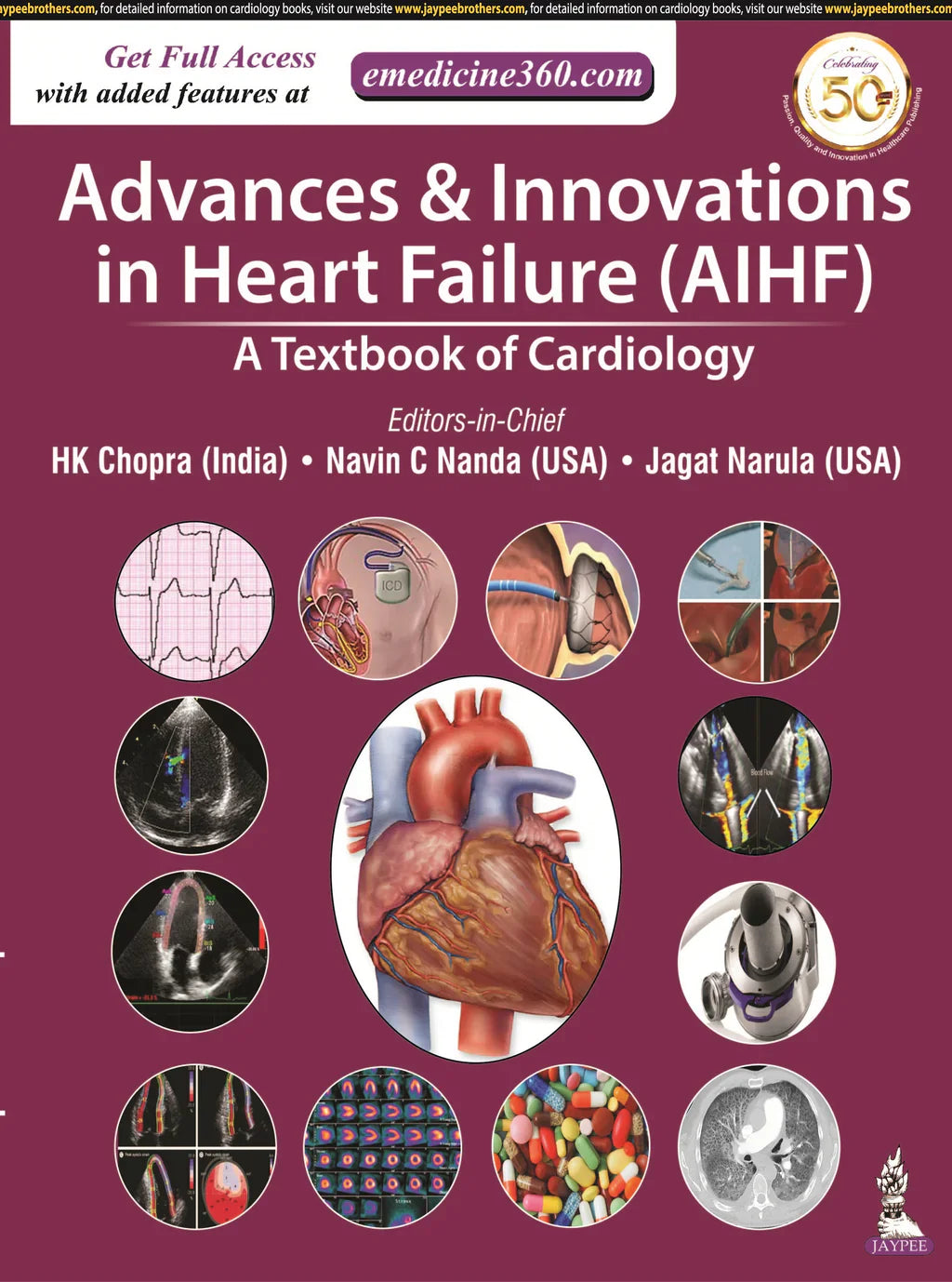 ADVANCES AND INNOVATIONS IN HEART FAILURE A TEXTBOOK OF CARDIOLOGY 1E/2020