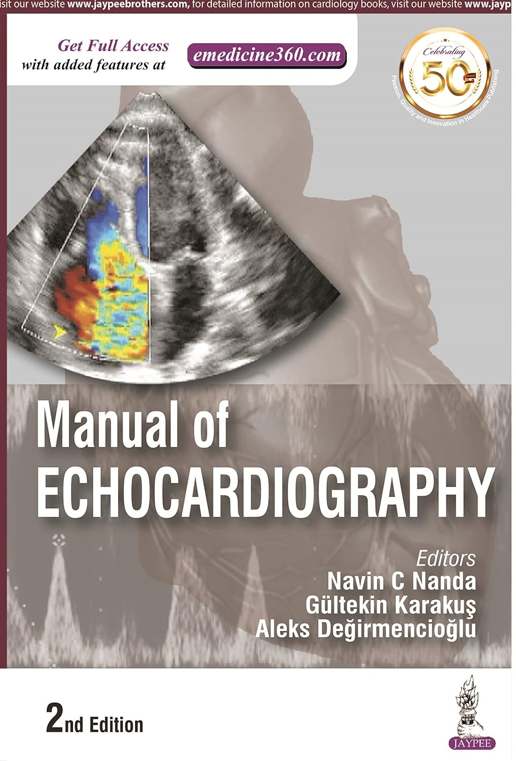 MANUAL OF ECHOCARDIOGRAPHY 2ND/2023 - NAVIN C NANDA