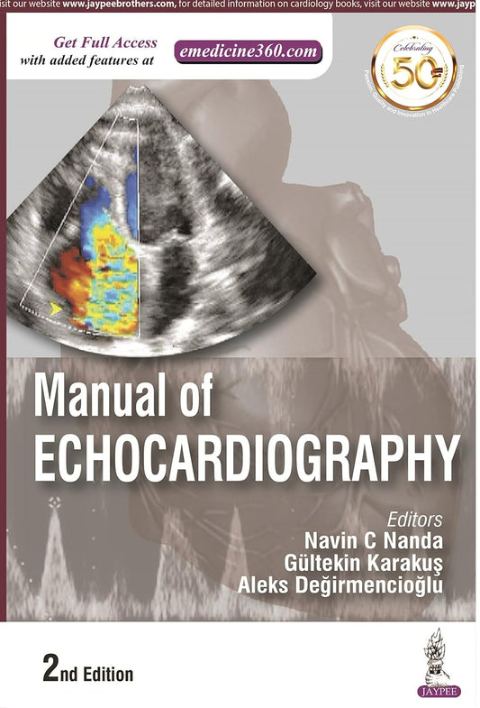 MANUAL OF ECHOCARDIOGRAPHY 2ND/2023 - NAVIN C NANDA