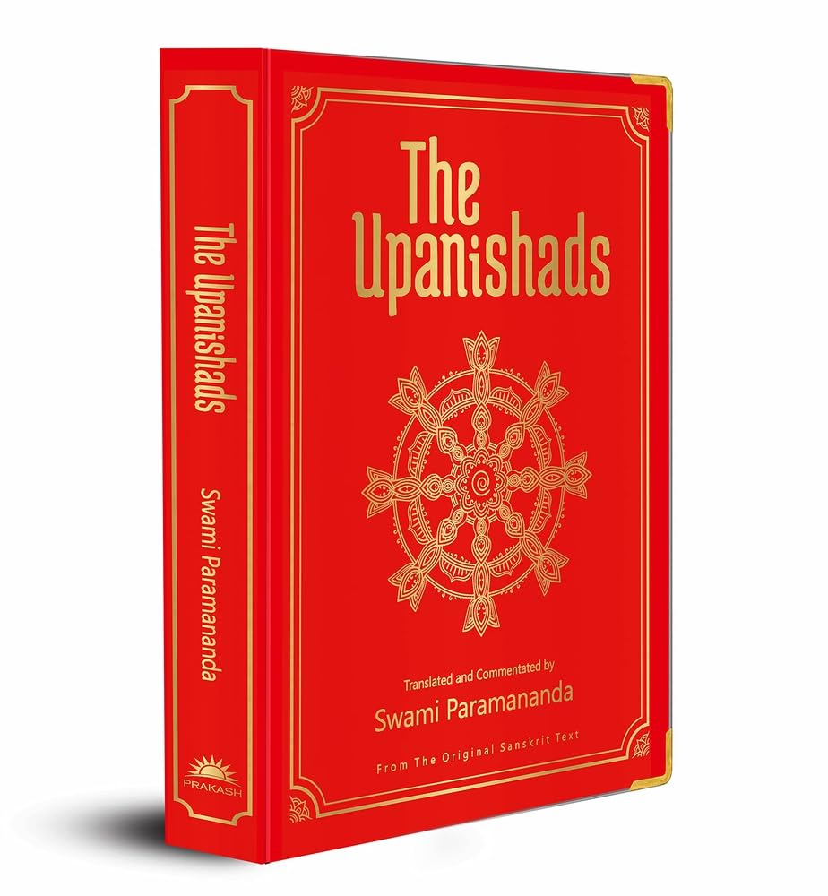 THE UPANISHADS (DELUXE SILK HARDBOUND) - TRANSLATED AND COMMENTATED BY SWAMI PARAMANANDA