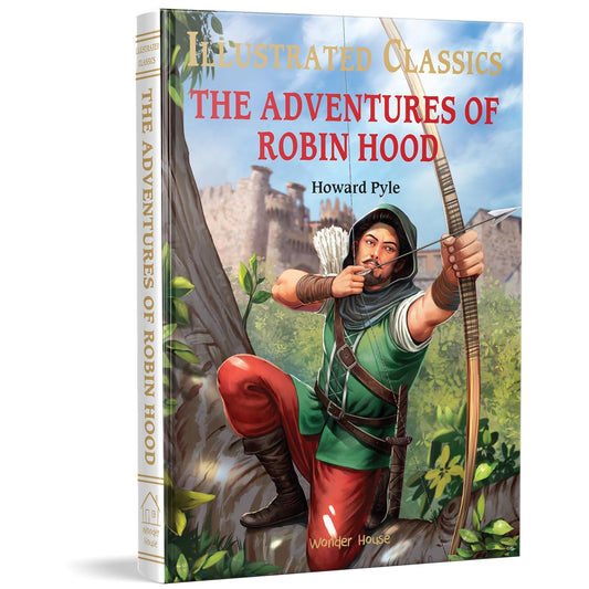 THE ADVENTURES OF ROBIN HOOD: ILLUSTRATED ABRIDGED CHILDREN CLASSIC ENGLISH NOVEL WITH REVIEW QUESTI -  BOOKS