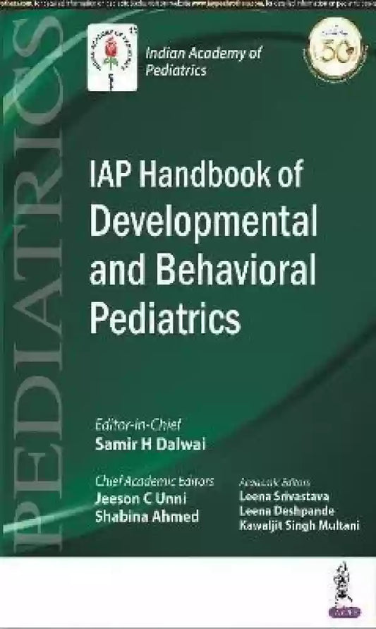 IAP HANDBOOK OF DEVELOPMENTAL AND BEHAVIORAL PEDIATRICS 1E/2021