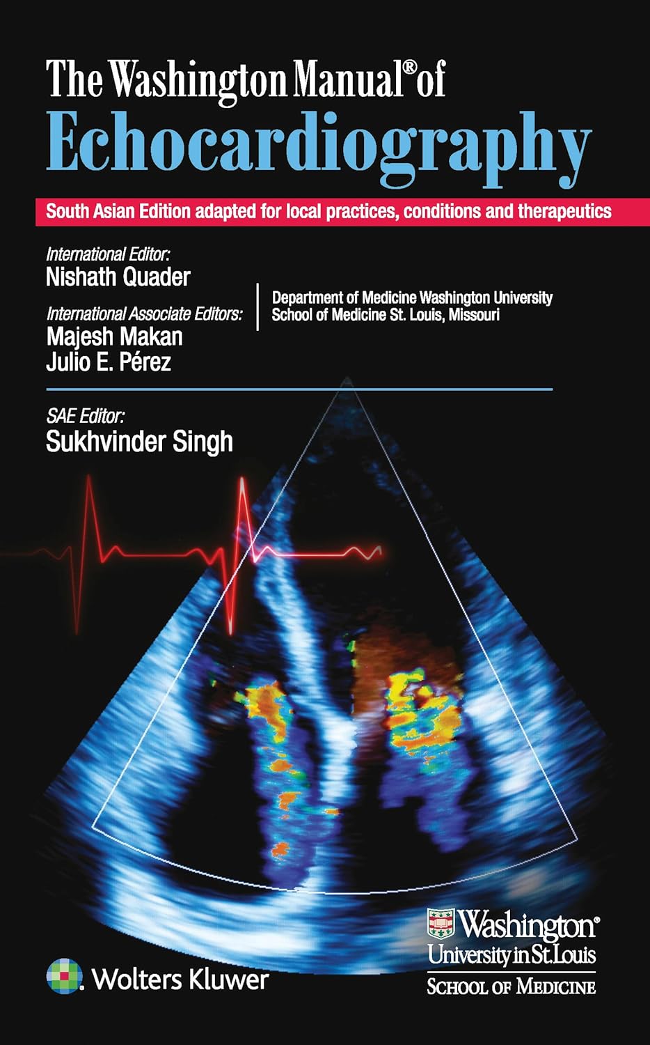 THE WASHINGTON MANUAL OF ECHOCARDIOGRAPHY 1SA/2020-SUKHVINDER SINGH