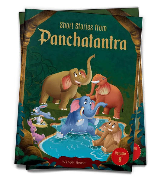SHORT STORIES FROM PANCHATANTRA - VOLUME 8: ABRIDGED ILLUSTRATED STORIES FOR CHILDREN (WITH MORALS) -  BOOKS