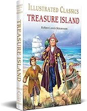 TREASURE ISLAND : LLUSTRATED ABRIDGED CHILDREN CLASSIC ENGLISH NOVEL WITH REVIEW QUESTIONS (HARDBACK - WONDER HOUSE BOOKS