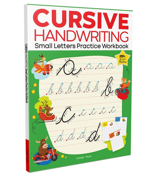 CURSIVE HANDWRITING - SMALL LETTERS: PRACTICE WORKBOOK FOR CHILDREN -  BOOKS
