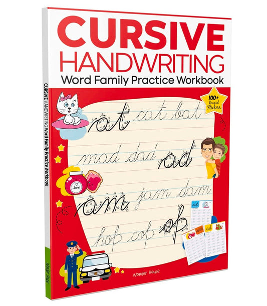 CURSIVE HANDWRITING - WORD FAMILY: PRACTICE WORKBOOK FOR CHILDREN -  BOOKS