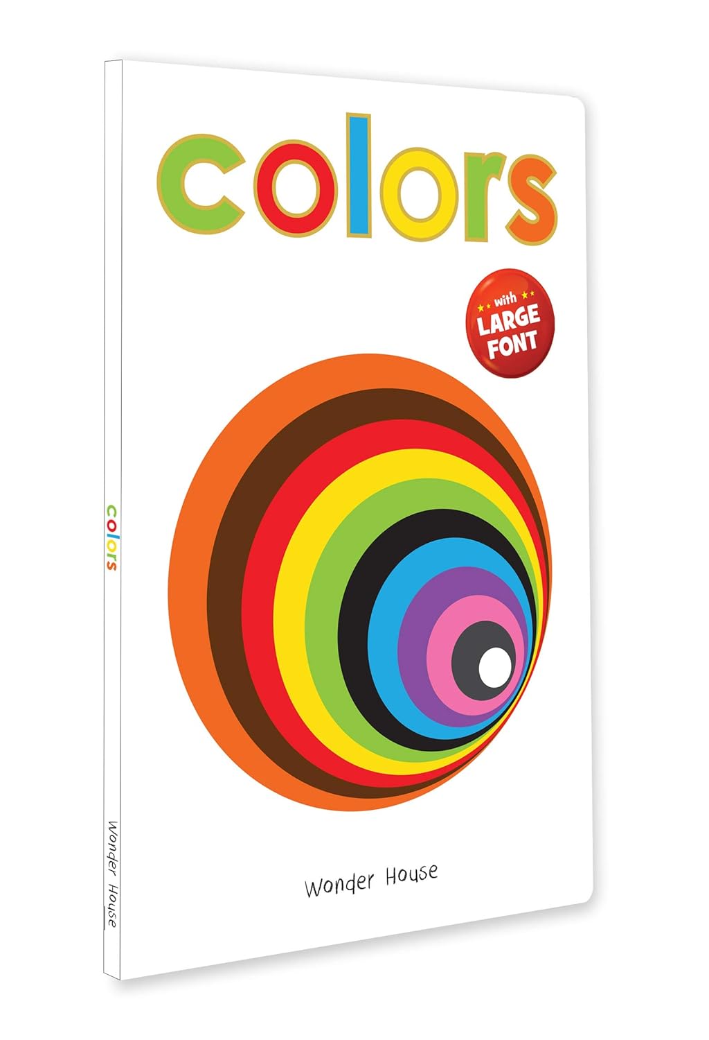 COLORS - EARLY LEARNING BOARD BOOK WITH LARGE FONT : BIG BOARD BOOKS SERIES -  BOOKS
