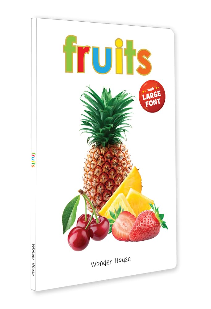 FRUITS - EARLY LEARNING BOARD BOOK WITH LARGE FONT : BIG BOARD BOOKS SERIES -  BOOKS