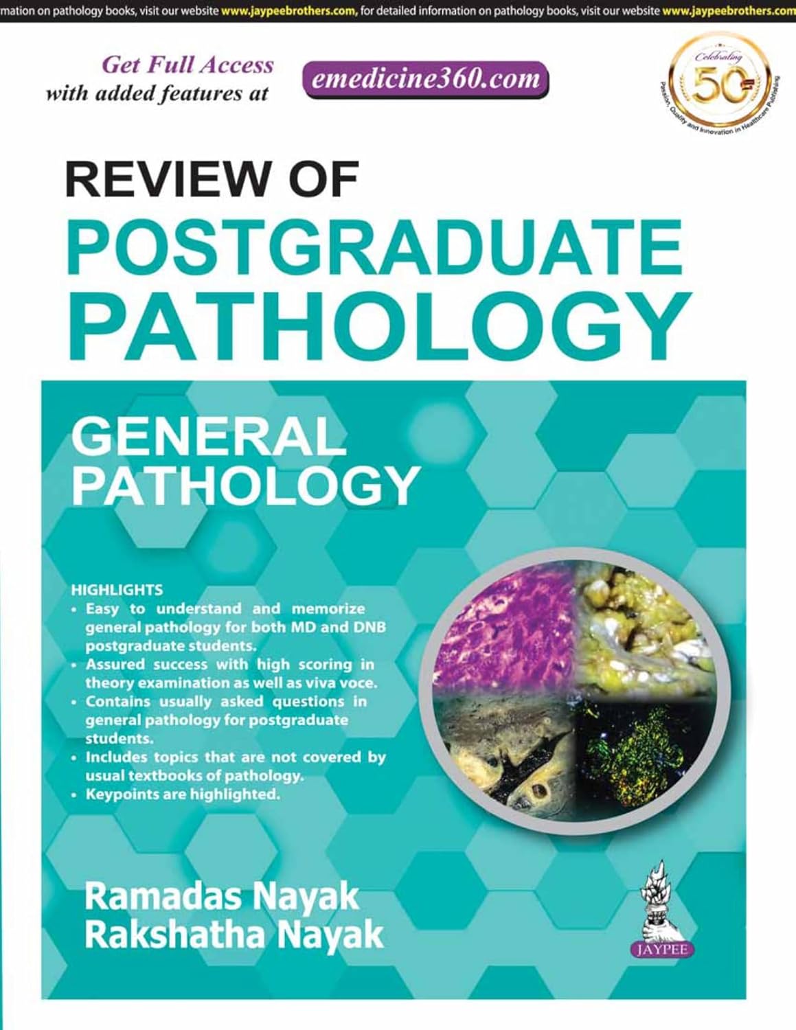 REVIEW OF POSTGRADUATE PATHOLOGY GENERAL PATHOLOGY 1ST/2025 - RAMADAS NAYAK