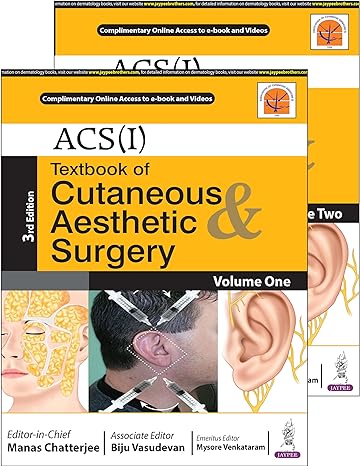 ACS (I) Textbook of Cutaneous & Aesthetic Surgery 3rd/2024 (2 Vols. Set)