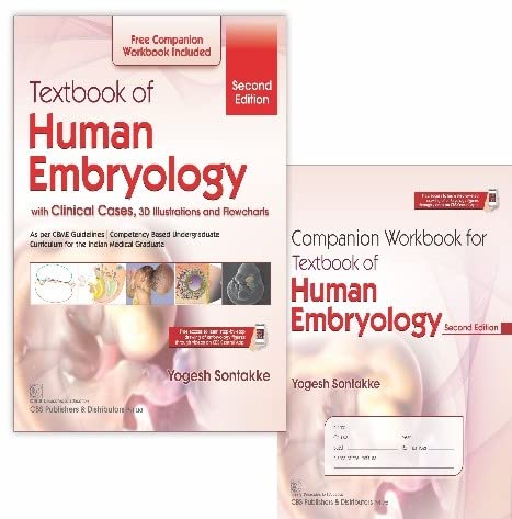 Textbook Of Human Embryology 2nd/2021+ Companion Workbook