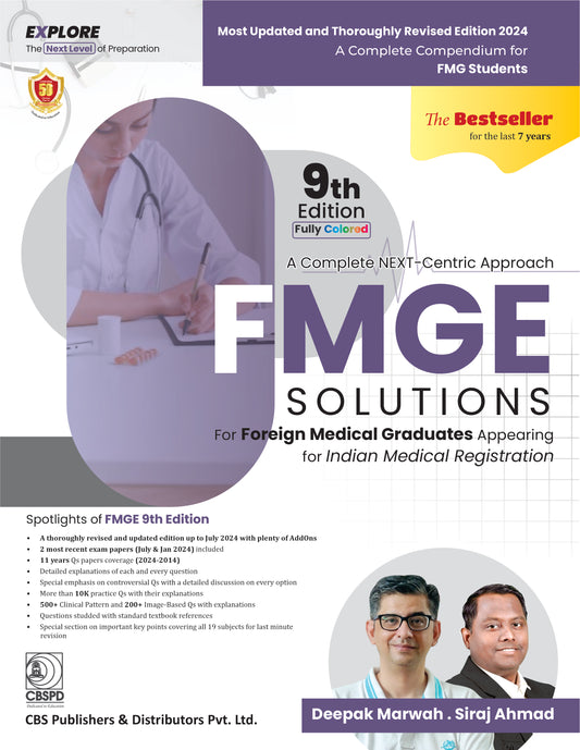 Complete NEXT Centric Approach FMGE Solutions 9th/2025