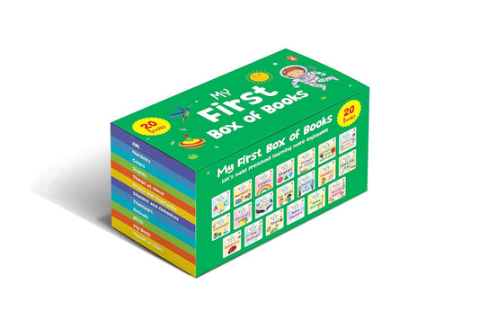 MY FIRST BOX OF BOOKS (20 BOOKS TUCK BOX) - NA
