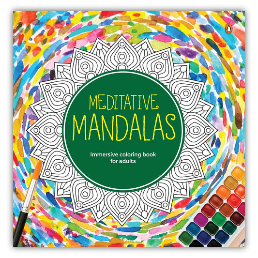 ADULT COLORING BOOKS: MEDITATIVE MANDALAS - PENGUIN