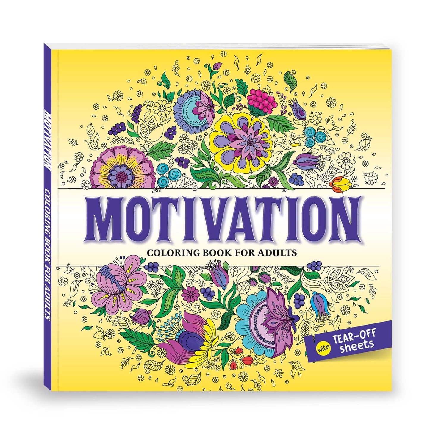 ADULT COLORING BOOK: MOTIVATION - PENGIUN