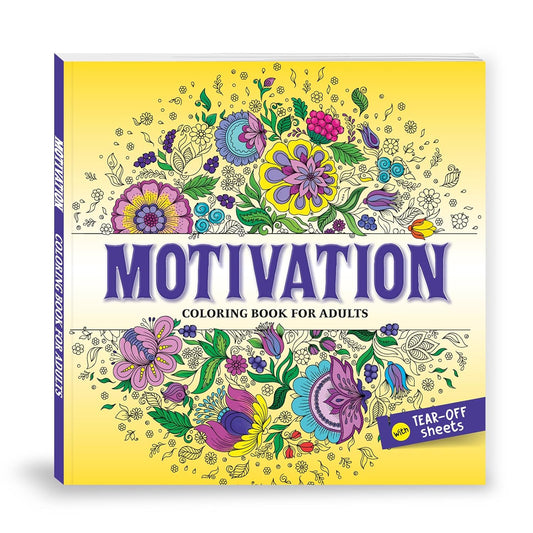 ADULT COLORING BOOK: MOTIVATION - PENGIUN