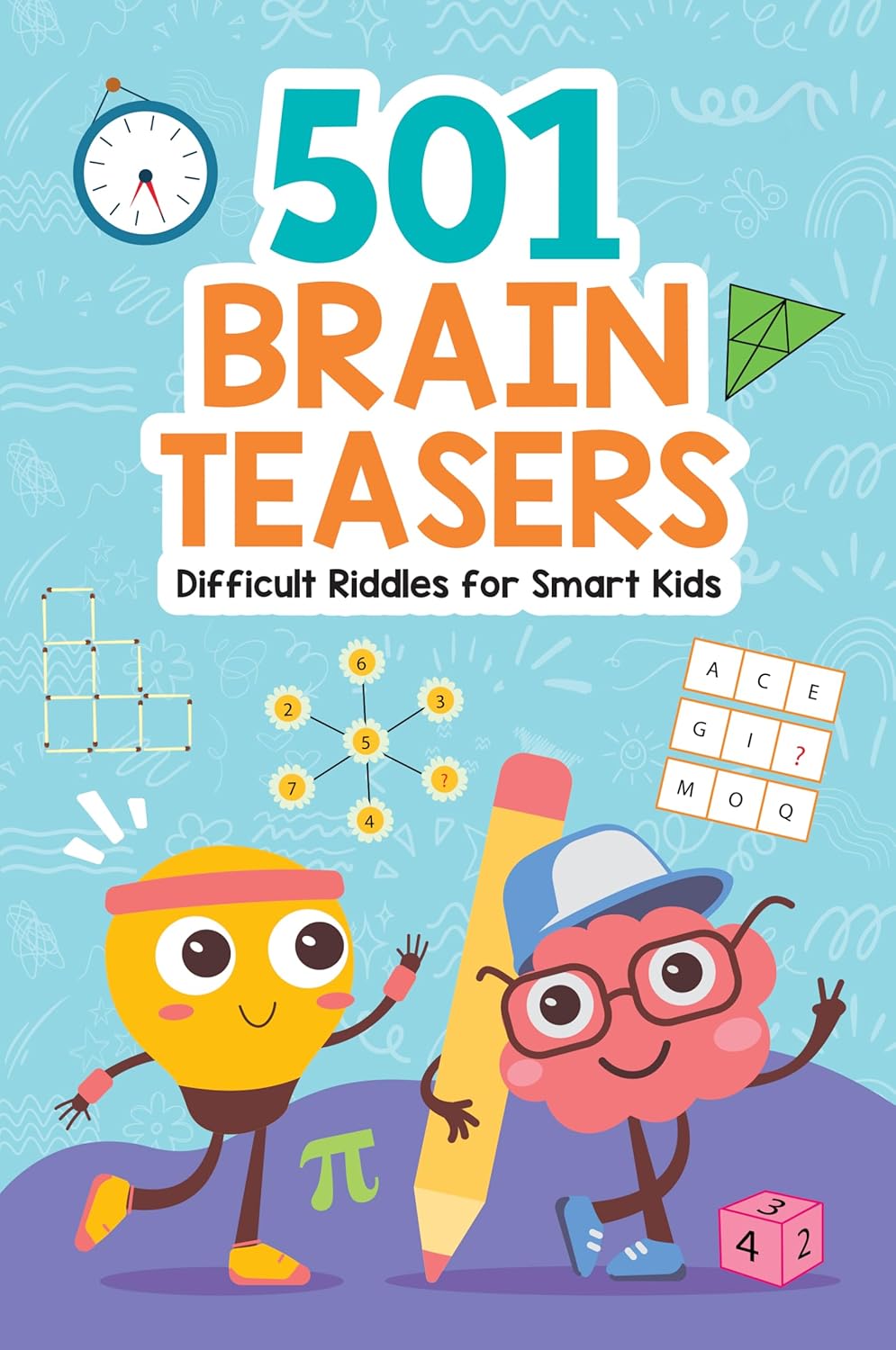 BRAIN TEASERS: 501 DIFFICULT RIDDLES FOR SMART KIDS (4 COLOUR) - PENGIUN