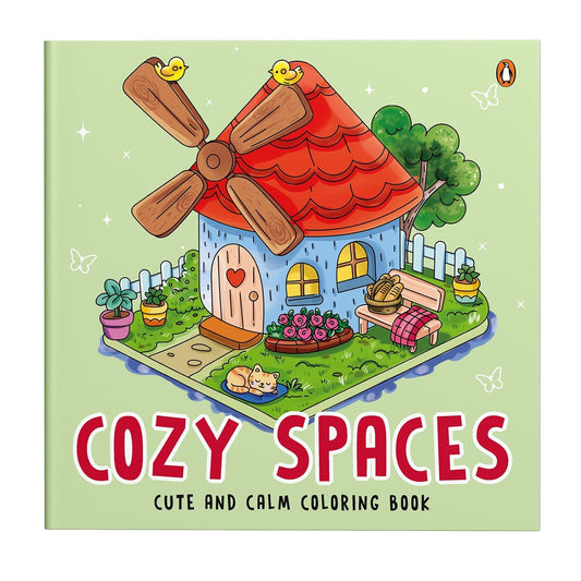 COZY & CALM COLORING BOOKS: COZY SPACES - NA