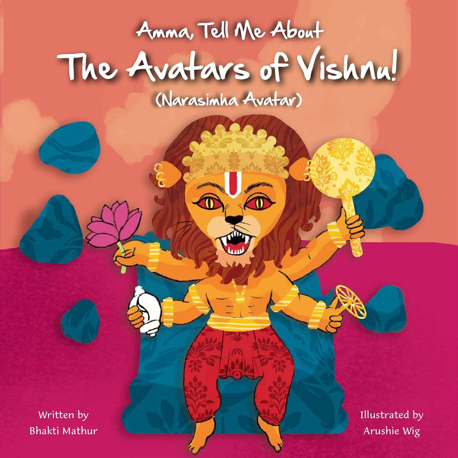AMMA TELL ME ABOUT THE AVATARS OF VISHNU! (NARASIMHA) - BHAKTI MATHUR ...