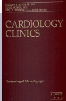 TRANSESOPHAGEAL ECHOCARDIOGRAPHY : CARDIOLOGY CLINICS VOL 18 - ELYSE FOSTER