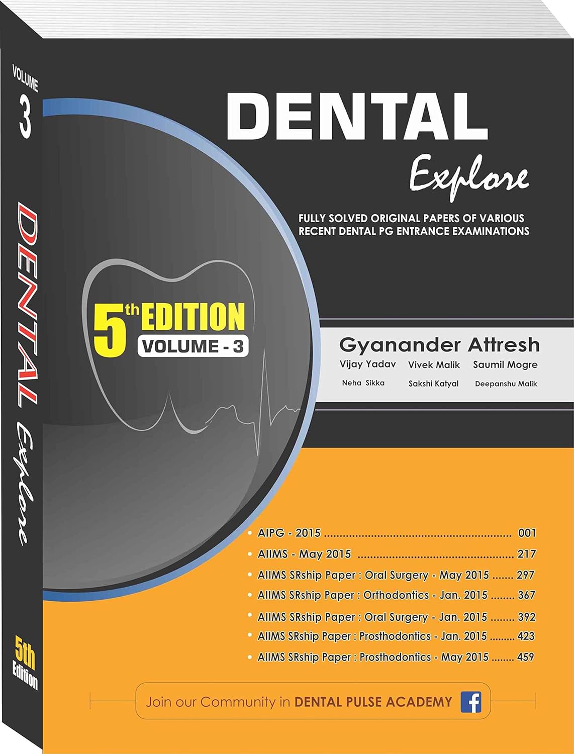 Dental Explore Vol - 3 - GYNANANDER ATTRESH