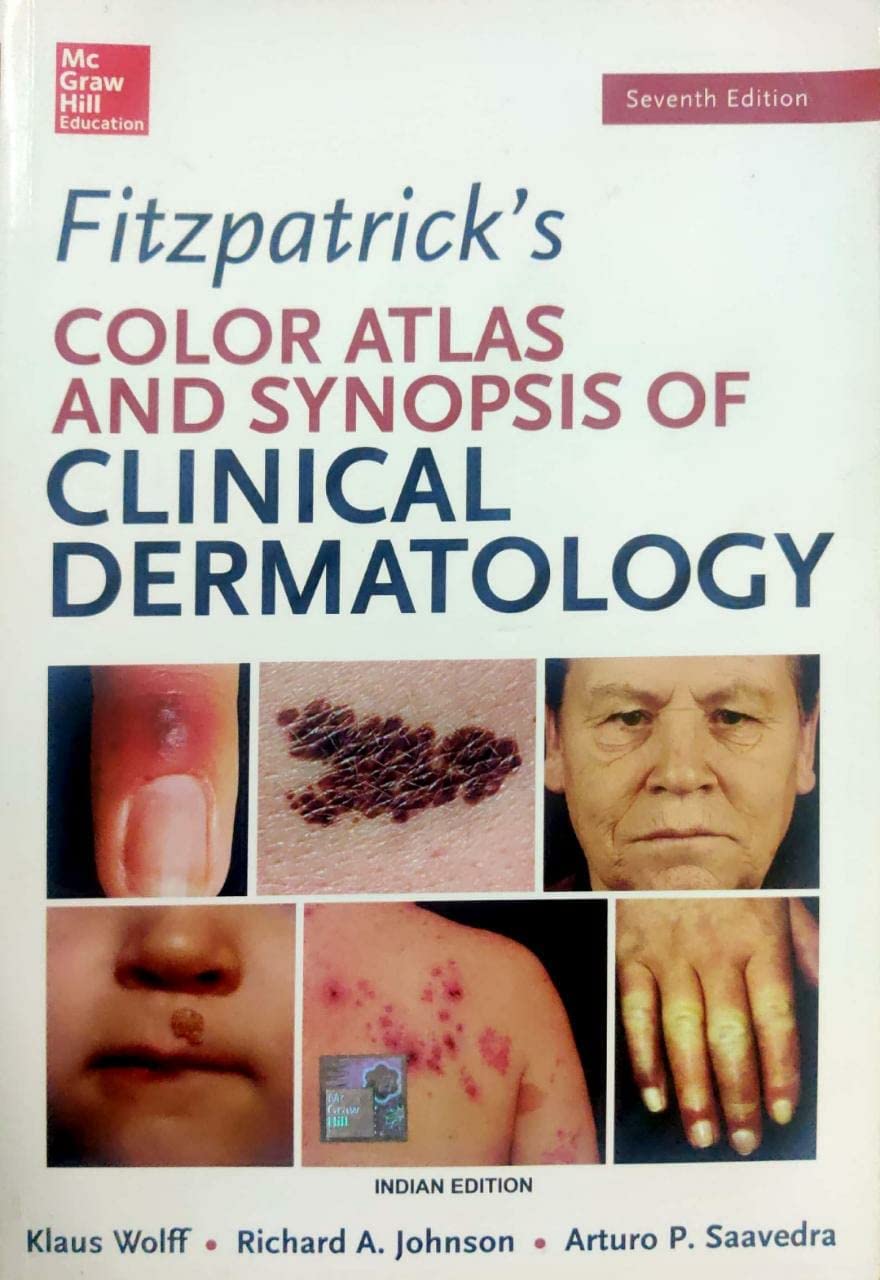 FITZPATRICKS COLOR ATALS AND SYNOPSIS OF CLINICAL DERMATOLOGY 7TH/2013 - KLAUS WOLFF