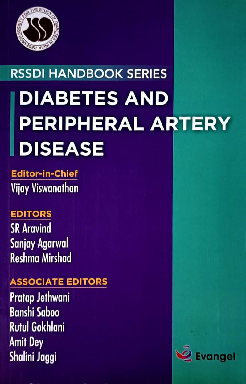 RSSDI HANDBOOK SERIES DIABETES AND PERIPHERAL ARTERY DISEASE 1ST/2025 - VIJAY VISHWANANTHAN
