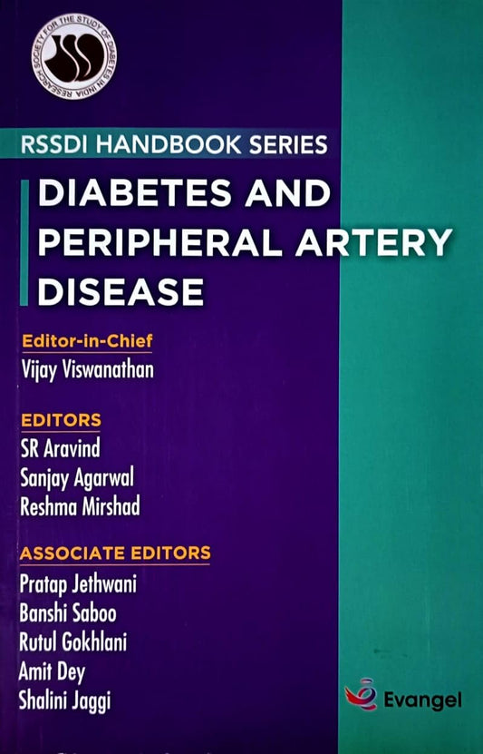 RSSDI HANDBOOK SERIES DIABETES AND PERIPHERAL ARTERY DISEASE 1ST/2025 - VIJAY VISHWANANTHAN