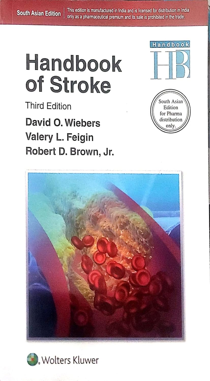 HANDBOOK OF STROKE 3RD/2025 - DAVID WIEBERS