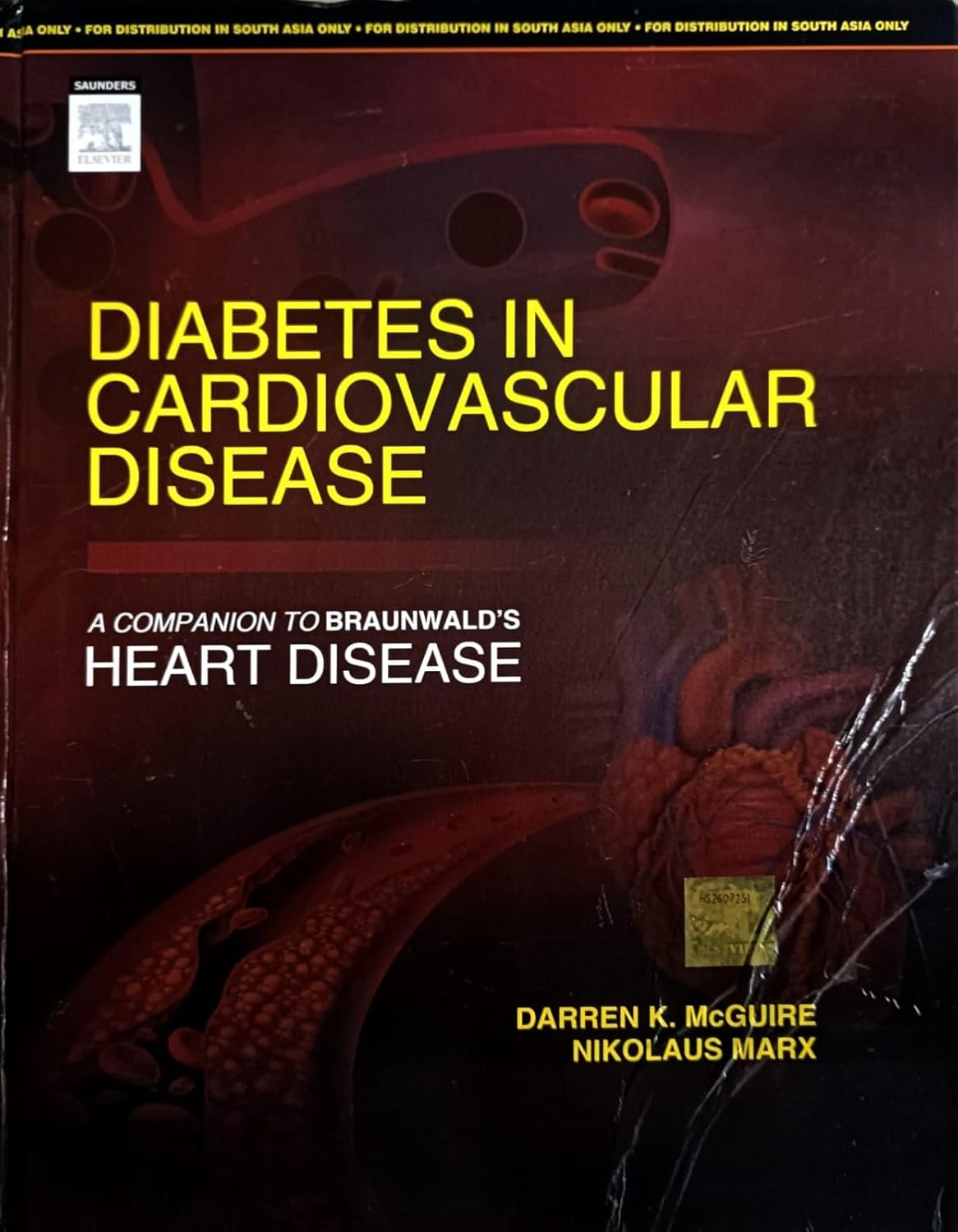 DIABETES IN CARDIOVASCULAR DISEASE A COMPANION TO BRAUNWALDS HEART DISEASES 1ST/2015-DARREN MCGUIRE