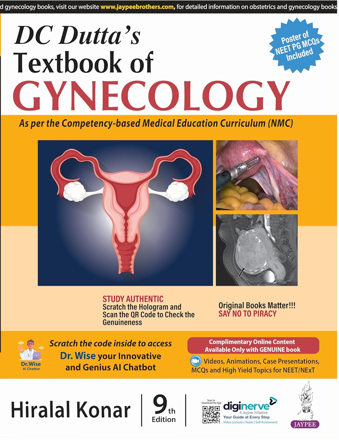 Dutta’s Textbook of Gynecology 9TH/2023