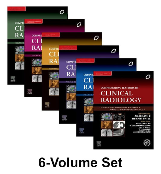 IRIA- COMPREHENSIVE TEXTBOOK OF CLINICAL RADIOLOGY 1ST/2023 (6 VOLS)